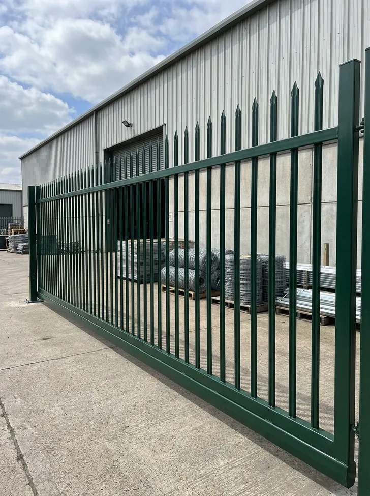 Pressed Spear Steel Gate, supplier visual reference